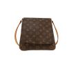 Borsa a tracolla Louis Vuitton  Salsa in tela monogram marrone e pelle naturale - 360 thumbnail