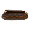 Borsa a tracolla Louis Vuitton  Salsa in tela monogram marrone e pelle naturale - Detail D1 thumbnail