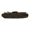 Borsa Fendi  Baguette in tela siglata marrone - Detail D1 thumbnail