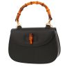 Gucci  Bamboo small model  handbag  in black Pecari leather  and bamboo - 00pp thumbnail