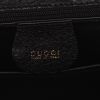 Sac à main Gucci  Bamboo petit modèle  en cuir de Pecari noir et bambou - Detail D2 thumbnail