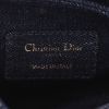 Dior  Saddle mini  handbag  in blue denim - Detail D2 thumbnail