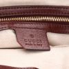 Gucci  Jackie shoulder bag  in burgundy logo canvas  and burgundy leather - Detail D2 thumbnail