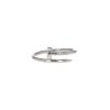 Cartier Juste un clou small model ring in white gold - 360 thumbnail