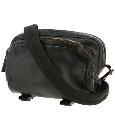 Sac bandoulière Prada   en cuir noir