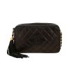 Chanel  Camera handbag  in black quilted leather - 360 thumbnail