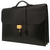 Hermès  Sac à dépêches briefcase  in black box leather - 00pp thumbnail