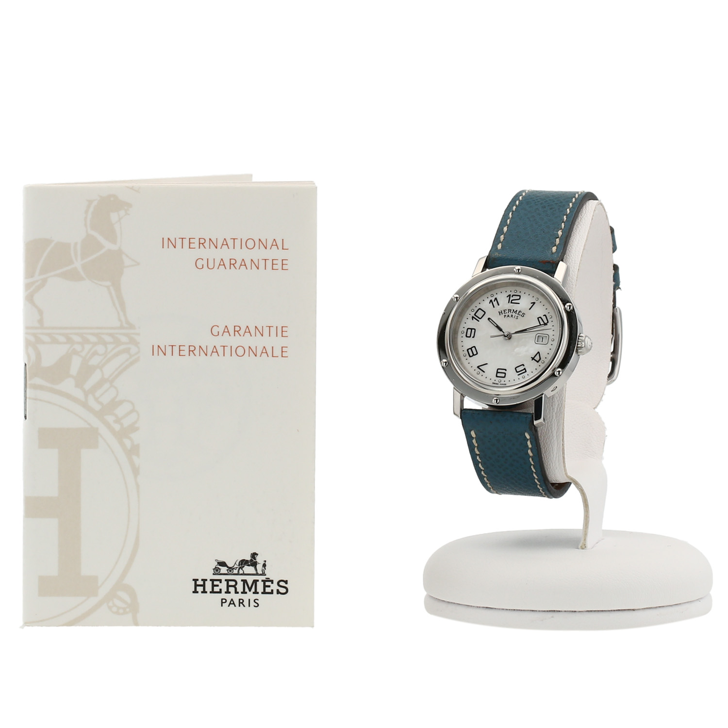 Hermès Clipper  in stainless steel Ref: Hermès - CL6.410  Circa 2008