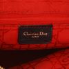 Bolso de mano Dior  Lady Dior en cuero Ardenne negro - Detail D2 thumbnail