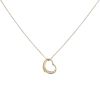 Tiffany 
Co Open Heart pendant in yellow gold and diamonds - 00pp thumbnail