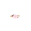 Pomellato Capri ring in pink gold, ceramic and sapphires - 360 thumbnail