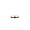 Pomellato M'ama Non M'ama ring in pink gold, lapis-lazuli and sapphires - 360 thumbnail