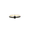 Pomellato M'ama Non M'ama ring in pink gold, diamonds and onyx - 360 thumbnail