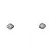 Paire de boucles d'oreilles Pomellato M'ama Non M'ama en or blanc et diamants - 360 thumbnail