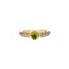 Pomellato M'ama Non M'ama ring in pink gold, peridot and diamonds - 360 thumbnail