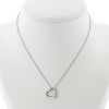 Tiffany 
Co Open Heart pendant in platinium - 360 thumbnail