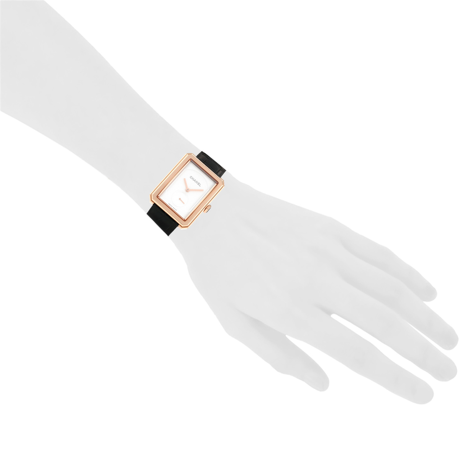 Orologio Chanel Boy-friend in oro rosa Ref: Chanel - H4315  Circa 2015 - Detail D1