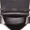 Balenciaga  Hourglass shoulder bag  in black leather - Detail D3 thumbnail