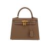 Hermès  Kelly 25 cm handbag  in etoupe epsom leather - 360 thumbnail
