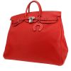 Bolsa de viaje Hermès  Haut à Courroies - Travel Bag en cuero togo rojo - 00pp thumbnail