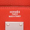 Sac de voyage Hermès  Haut à Courroies - Travel Bag en cuir togo rouge - Detail D2 thumbnail