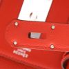 Bolsa de viaje Hermès  Haut à Courroies - Travel Bag en cuero togo rojo - Detail D4 thumbnail