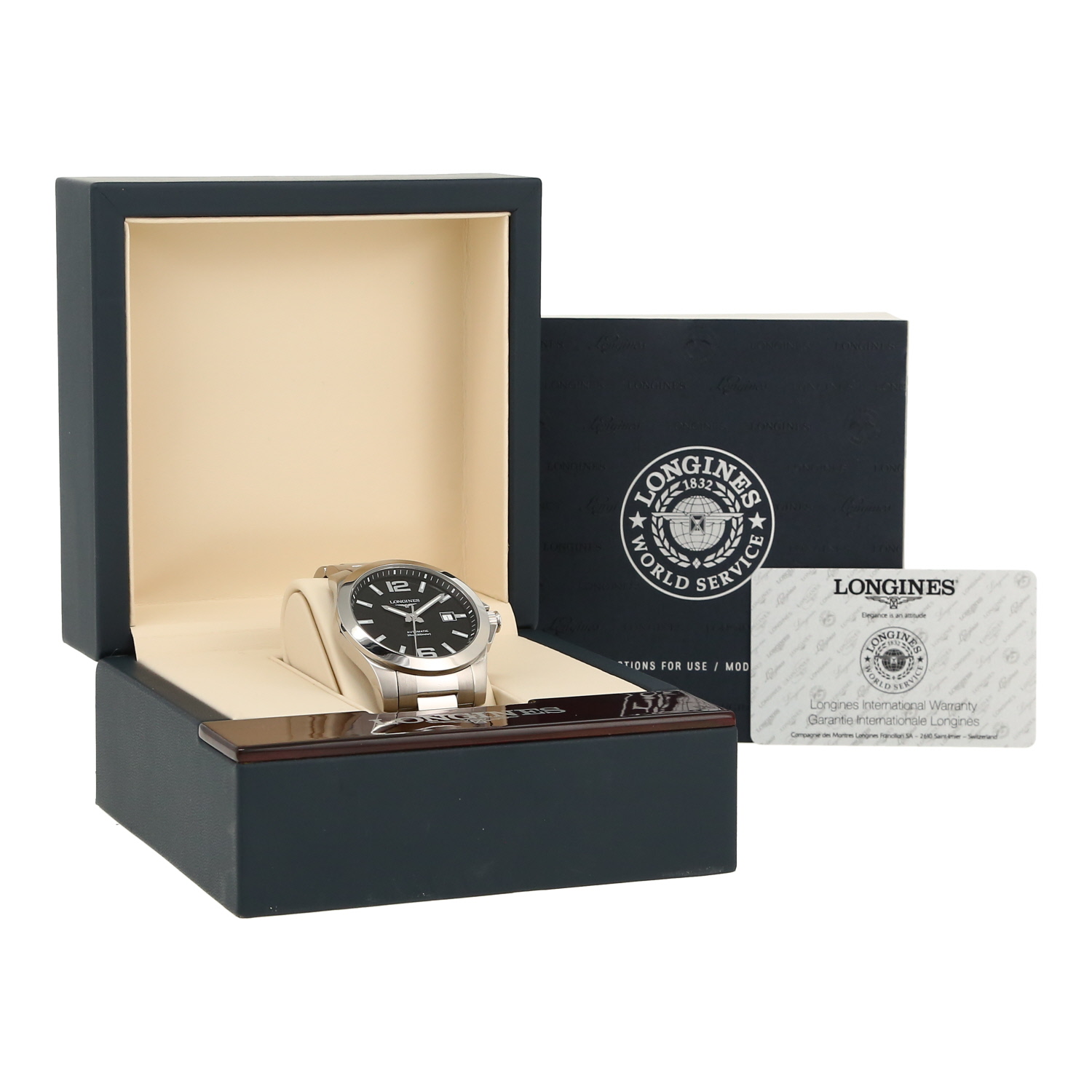 Reloj Longines Conquest de acero Ref: Longines - L3.777.4  Circa 2021