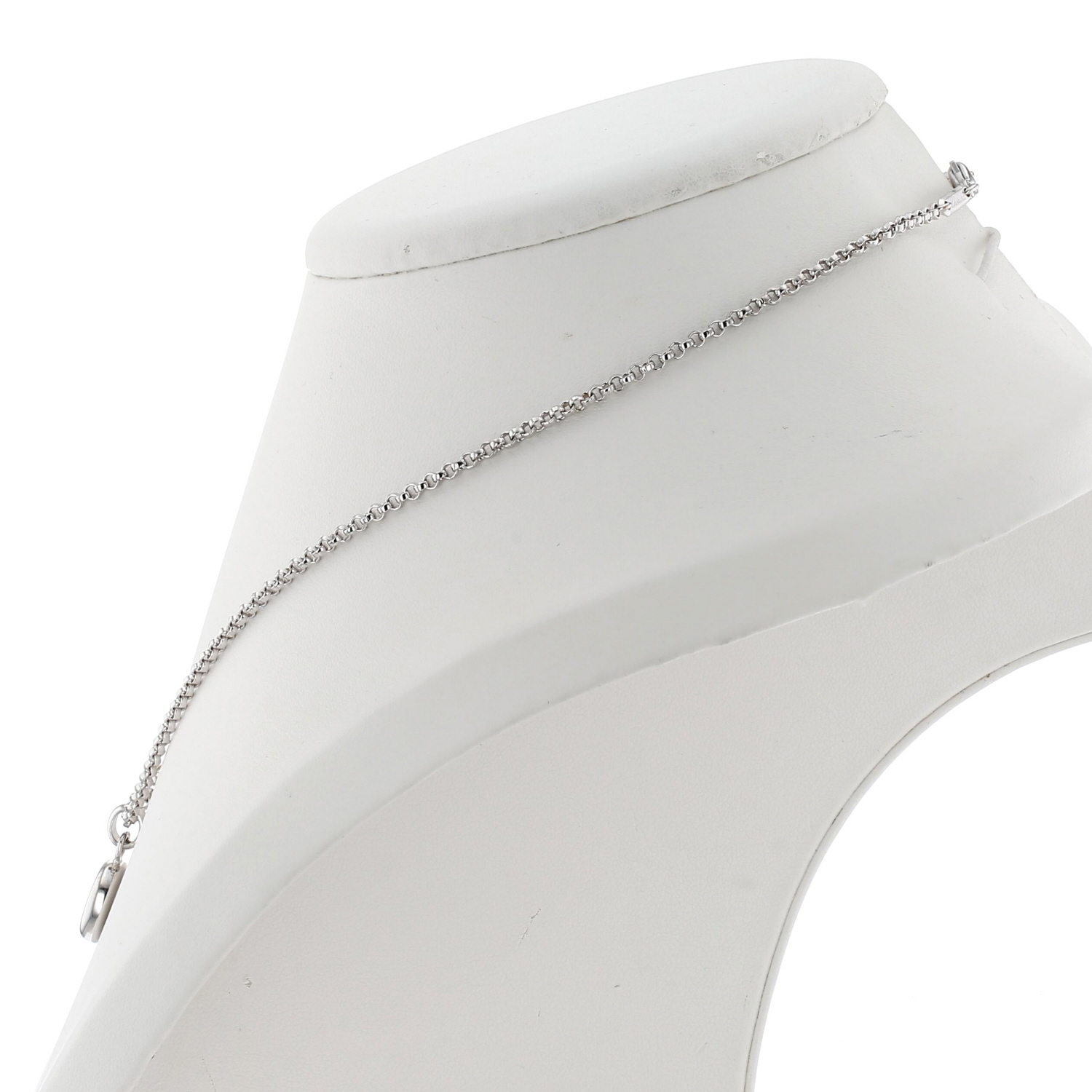 Ciondolo Chopard  in oro bianco e diamanti - Detail D2