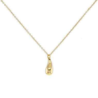 Collier Tiffany 
Co Teardrop en or jaune