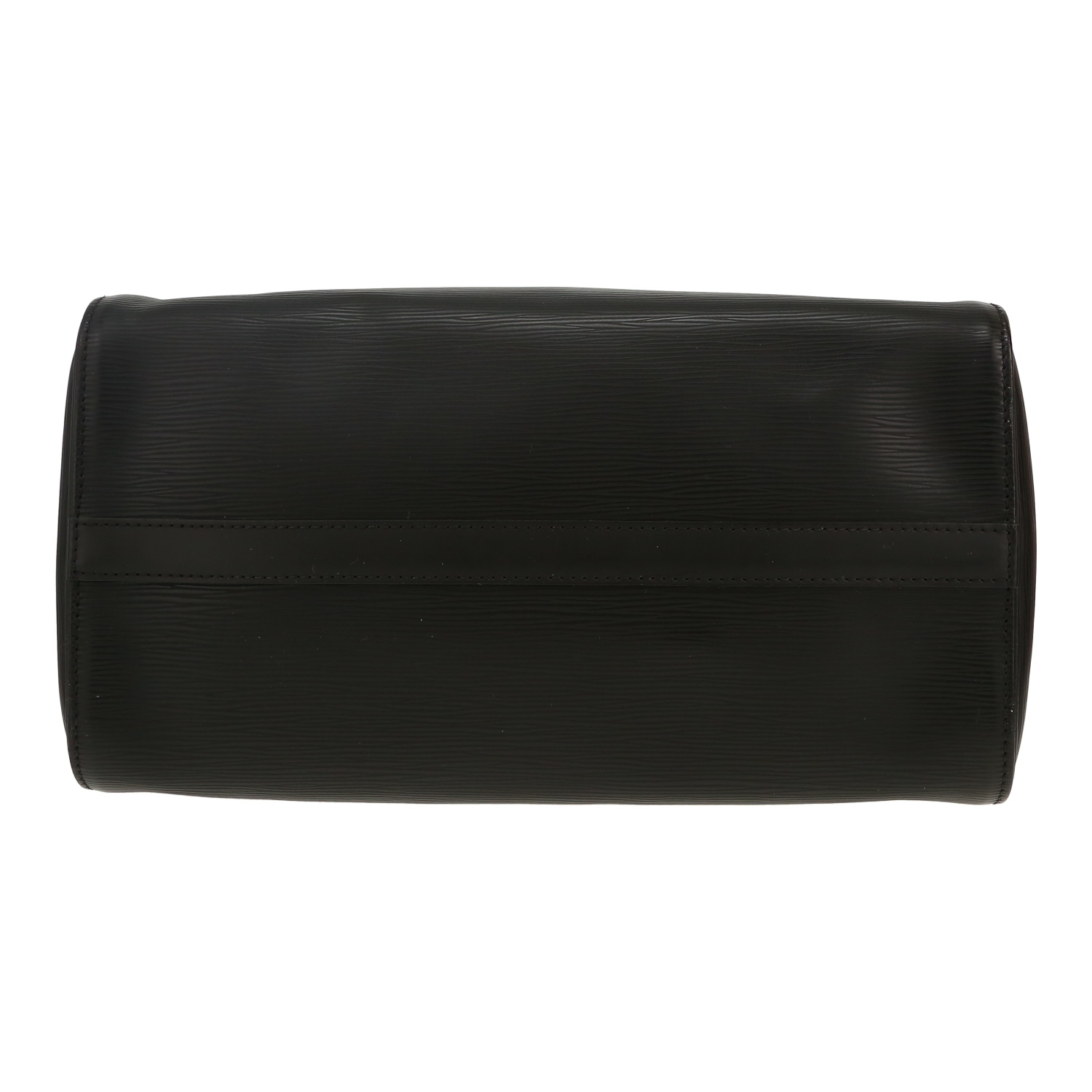 Bolso de mano Louis Vuitton Speedy 30 en cuero Epi negro - Detail D1