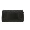 Chanel  Pochette ceinture clutch-belt  in black quilted grained leather - Detail D7 thumbnail