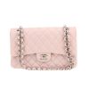 Chanel  Timeless Classic handbag  in pink quilted leather - 360 thumbnail