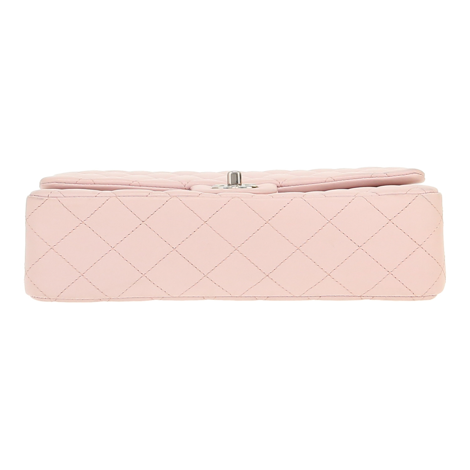 Borsa Chanel  Timeless Classic in pelle trapuntata rosa - Detail D1
