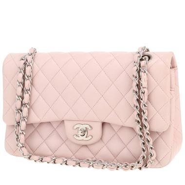 Bolso de mano Chanel  Timeless Classic en cuero acolchado rosa