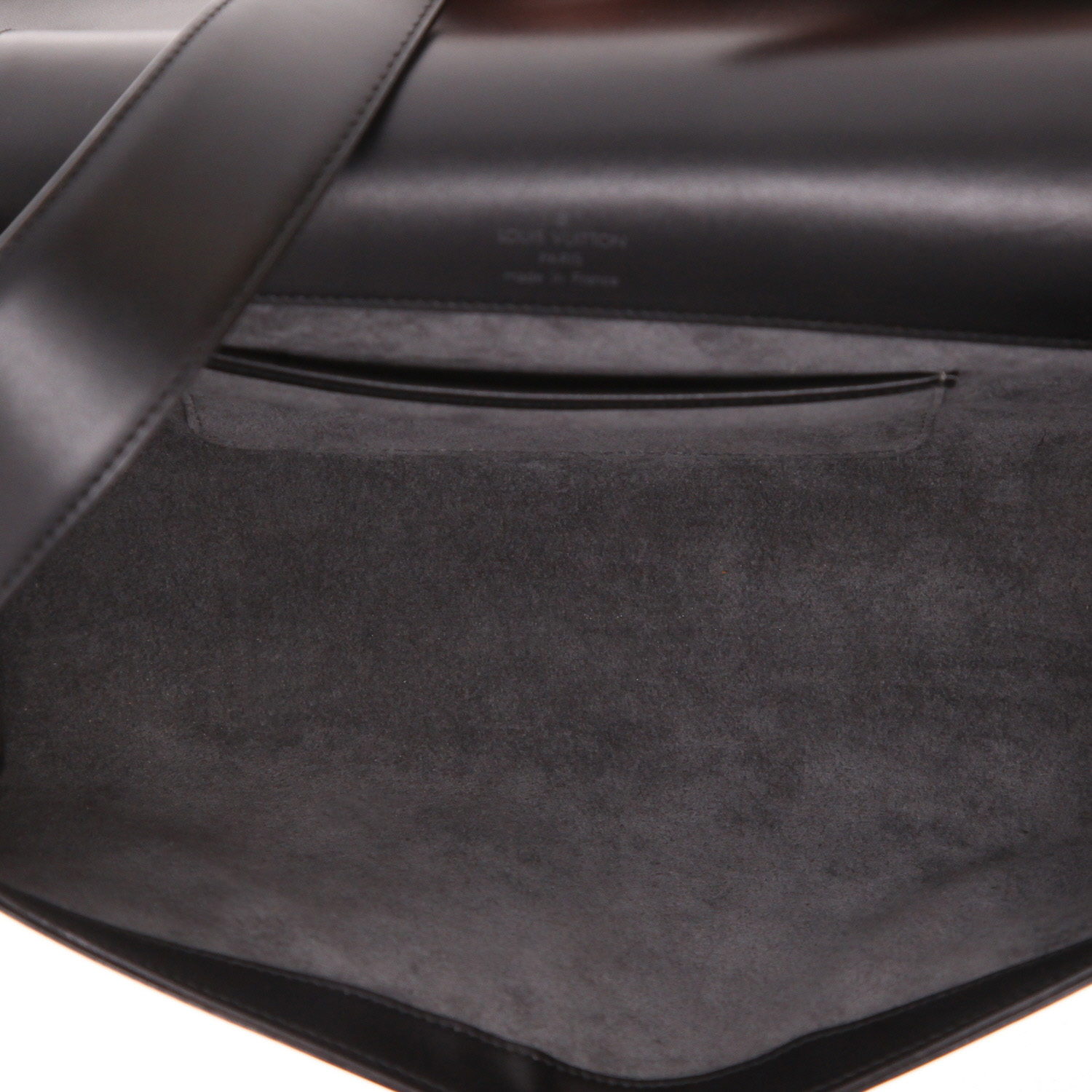 Louis Vuitton  Nocturne handbag  in black epi leather - Detail D3