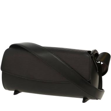 Bolso de mano Louis Vuitton  Nocturne en cuero Epi negro
