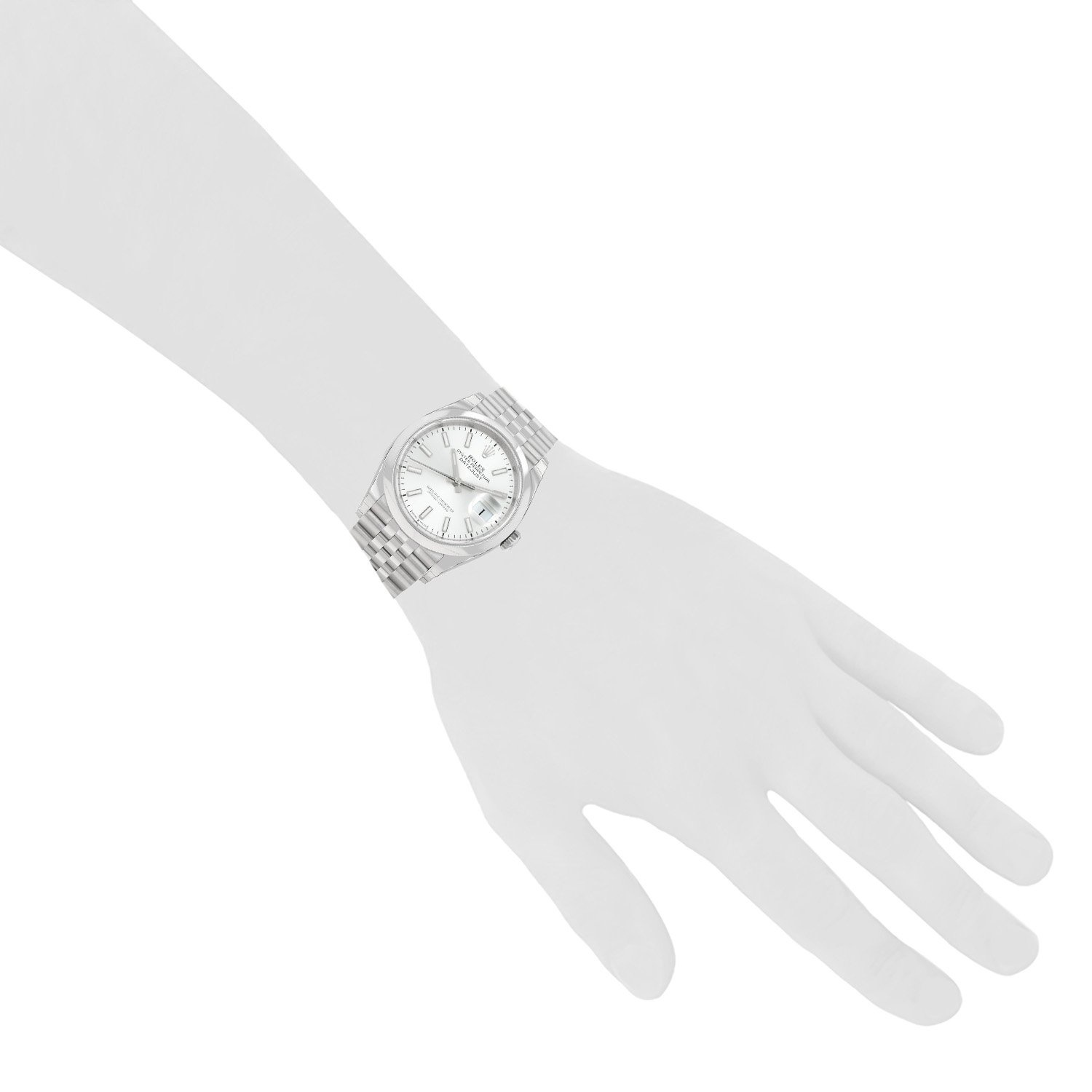 Reloj Rolex Datejust de acero Ref: Rolex - 126200  Circa 2024 - Detail D1