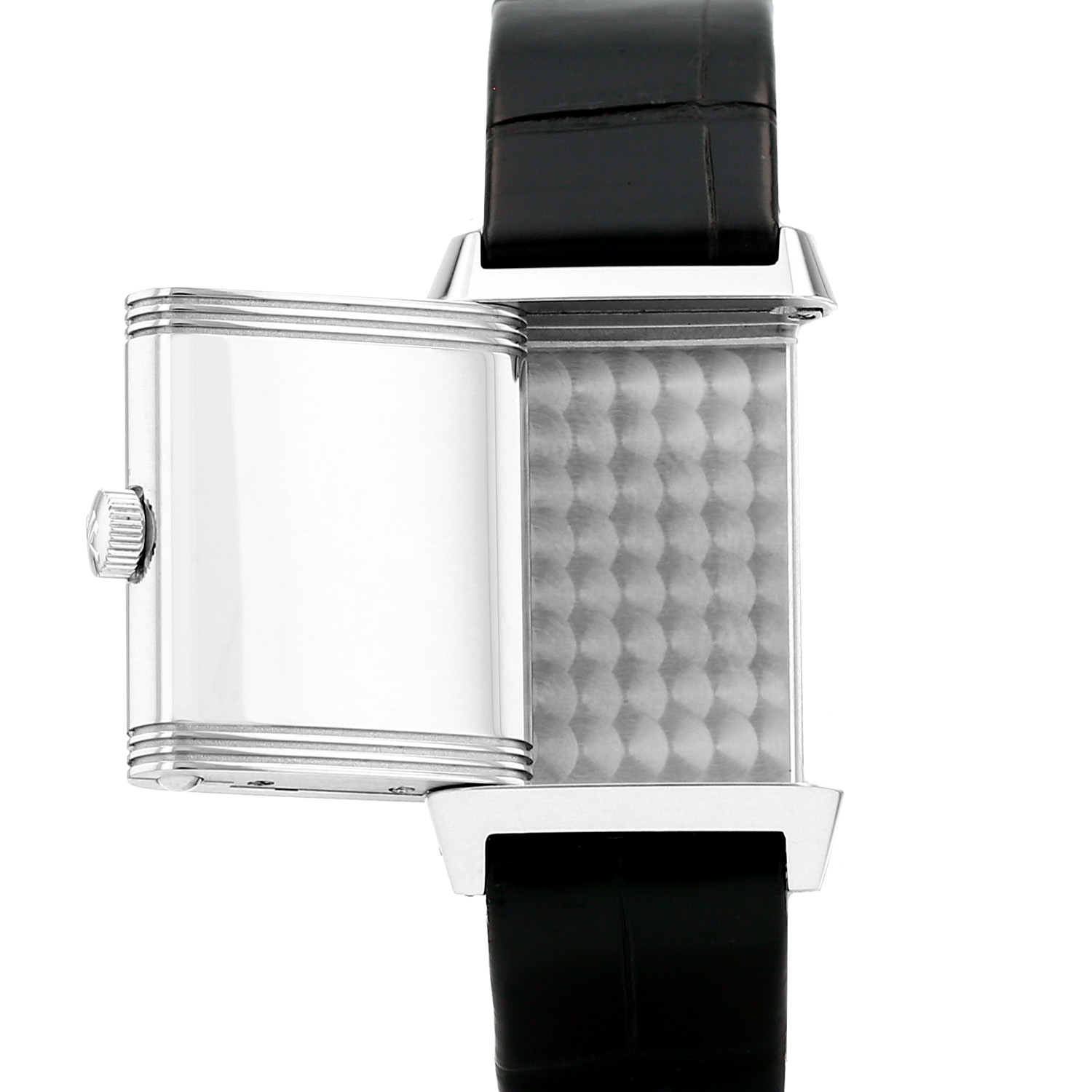 Montre Jaeger-LeCoultre Reverso Lady en acier Ref: Jaeger-LeCoultre - 211.8.86  Vers 2000 - Detail D3