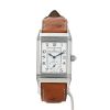 Jaeger-LeCoultre Reverso-Duetto  in stainless steel Ref: Jaeger-LeCoultre - 256.8.75  Circa 2000 - 360 thumbnail