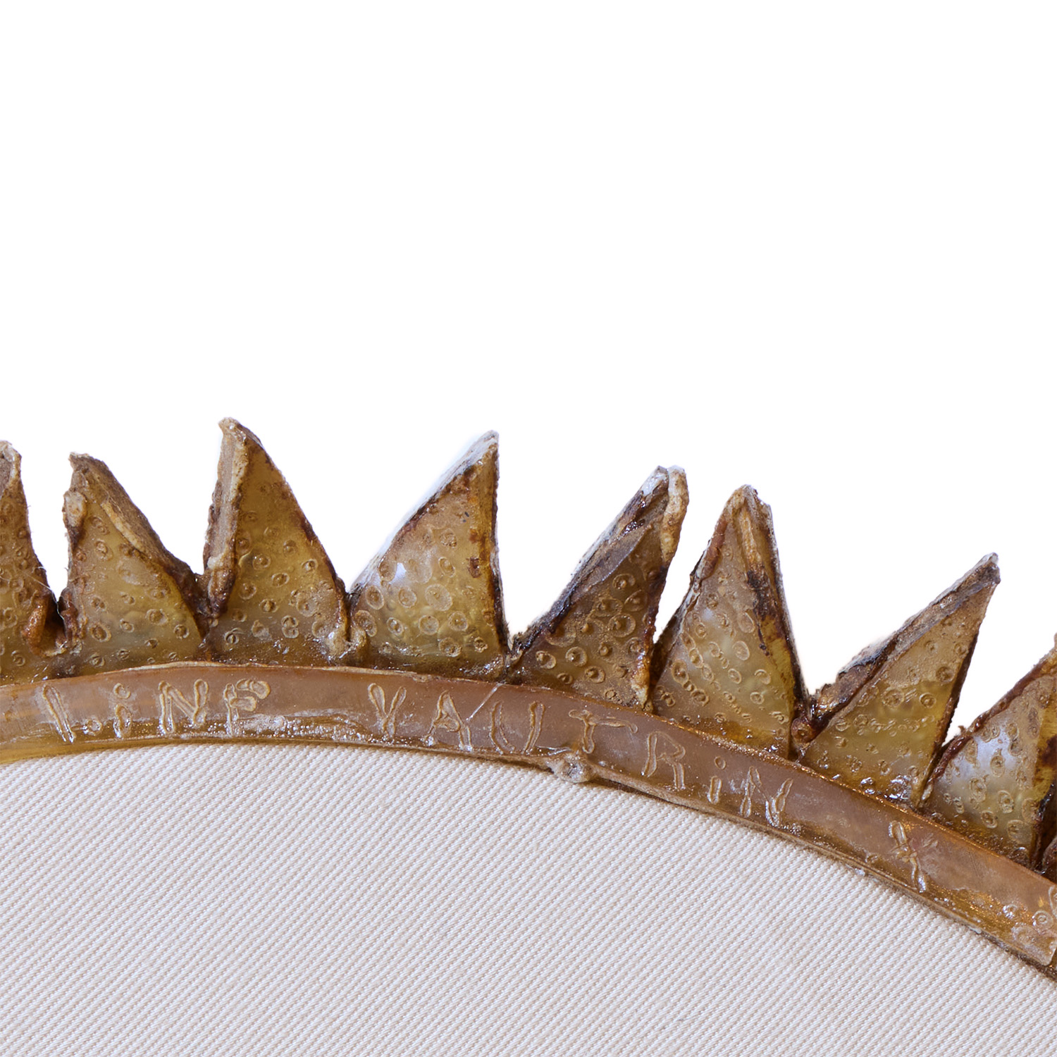 'Flammes' mirror - circa 1955/60 - Detail D3