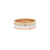 Boucheron  Quatre White Edition medium model ring in 3 golds and ceramic - 00pp thumbnail