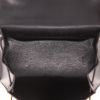 Hermès  Kelly 20 cm shoulder bag  in black box leather - Detail D3 thumbnail