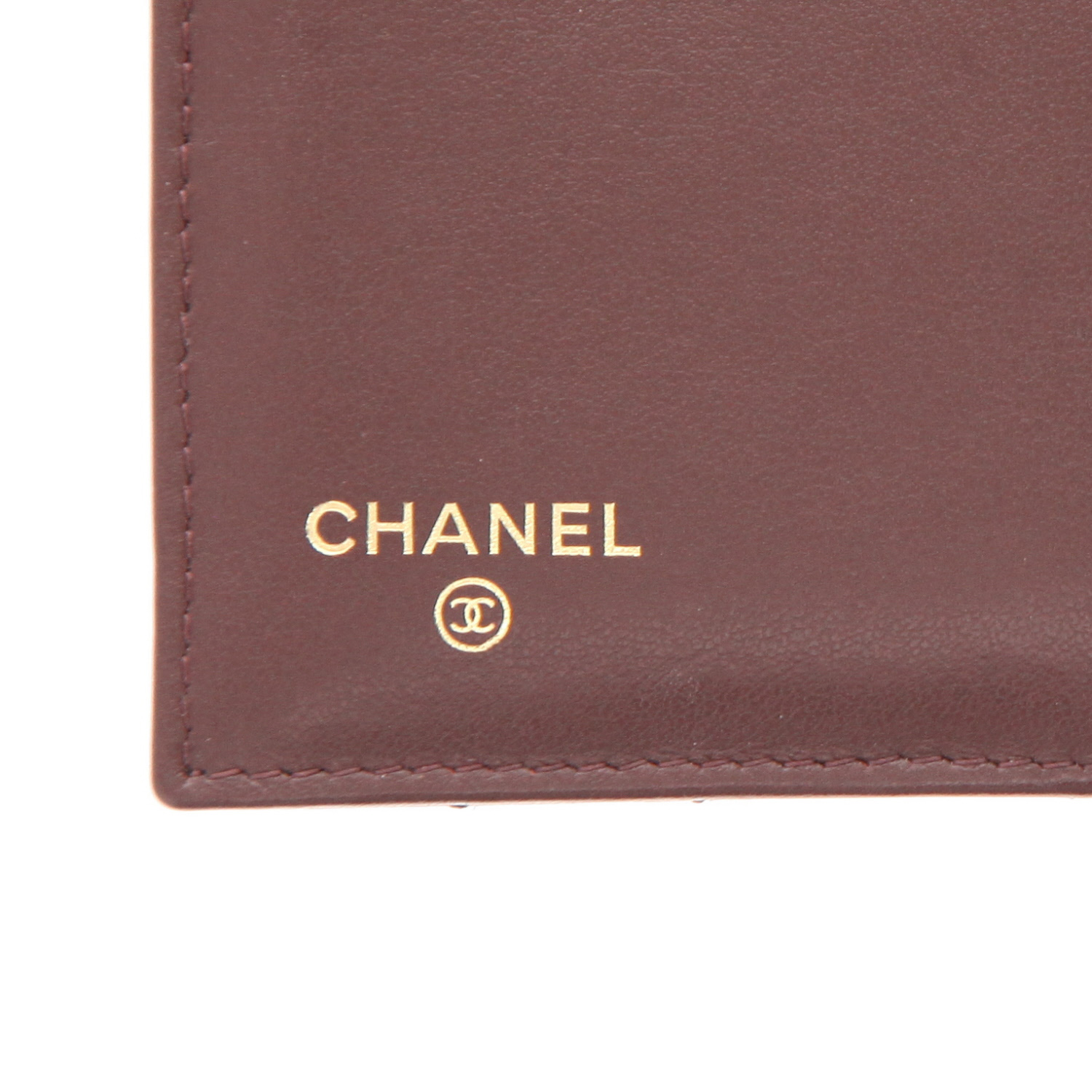 Portefeuille Chanel  Classic Wallet en cuir grainé matelassé noir - Detail D2