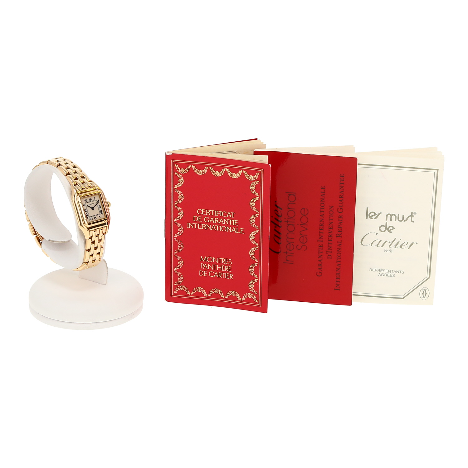 Reloj Cartier Panthère de oro amarillo Ref: Cartier - 8669  Circa 1984