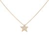 Chanel Comètes large model necklace in yellow gold and diamonds - 00pp thumbnail