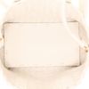 Bottega Veneta  Cabat mini  shoulder bag  in white intrecciato leather - Detail D3 thumbnail