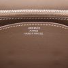 Hermès  Convoyeur shoulder bag  in etoupe Swift leather - Detail D2 thumbnail