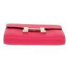 Hermès  Constance Wallet wallet  in Rose Tyrien epsom leather - Detail D1 thumbnail