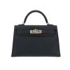 Hermès  Kelly 20 cm handbag  in Bleu Caban epsom leather - 360 thumbnail