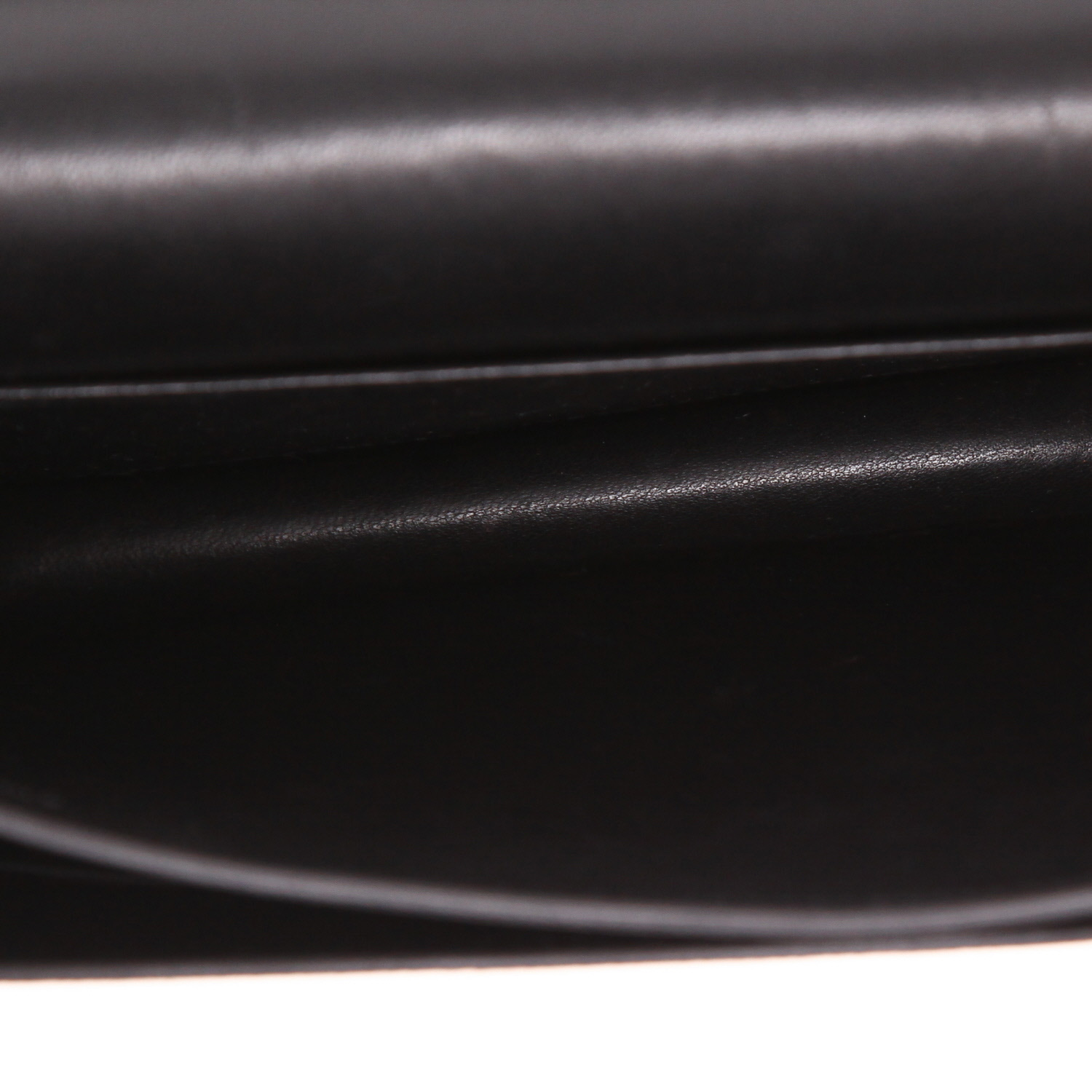 Sac à main Hermès  Constance 18 cm en cuir epsom noir - Detail D4